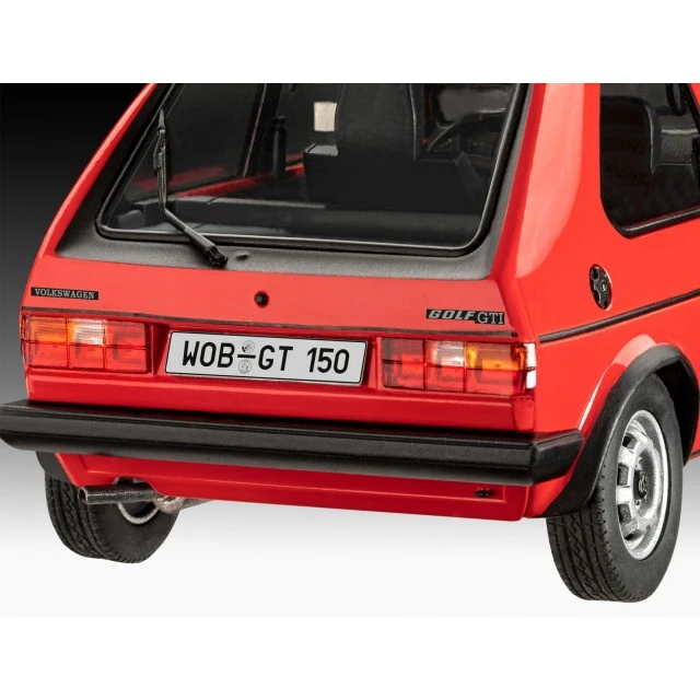 Assembly model, Revell, Gift set 50 years VW Golf 1 GTi, 121 parts