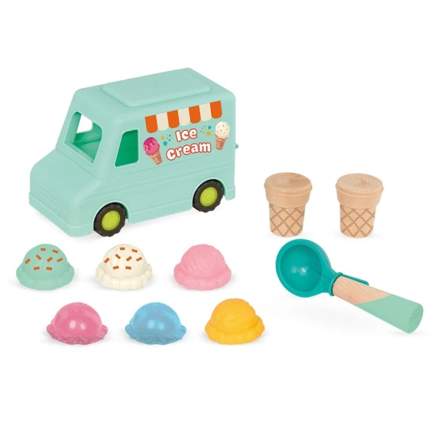 Game set Ice cream truck, 10 pieces