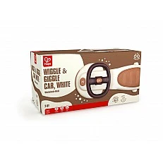 Балансираща количка с LED светлини, Hape, Бяла