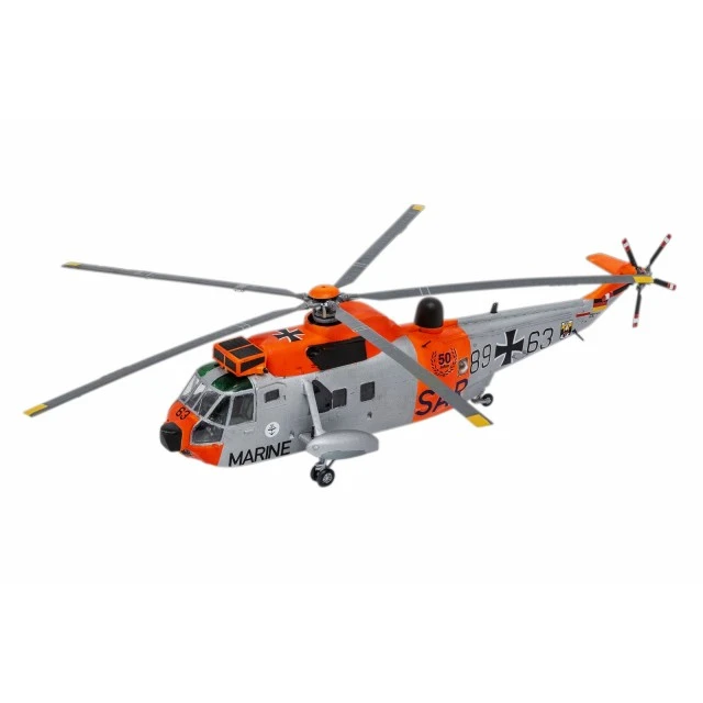 Assembly model, Revell, Westland Sea King Mk.41 Helicopter, 132 parts