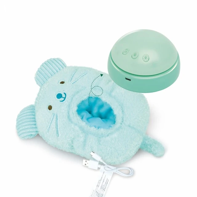 Interactive toy, Hape, Musical plush sleep lamp, Michele, 23 x 15.5 x 9 cm