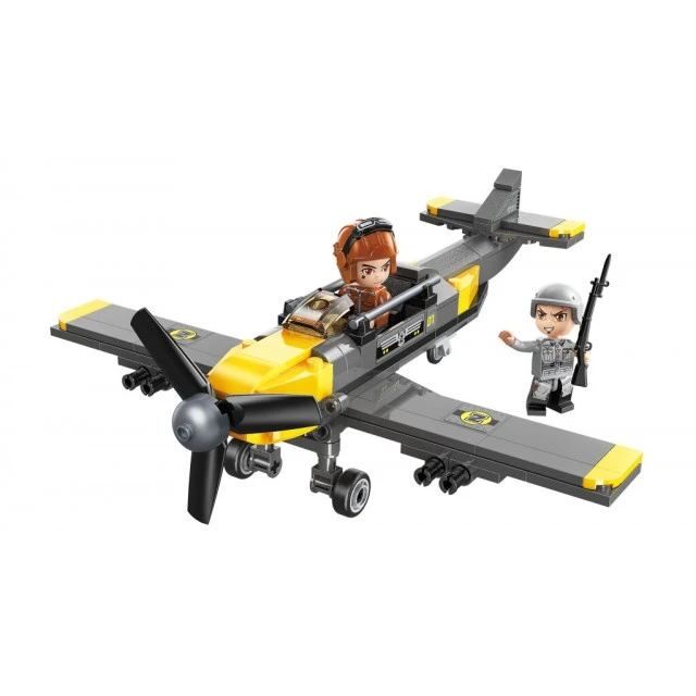 Building set Combat Zone Military aircraft, 158 pieces
