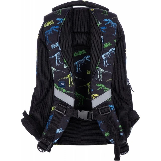 School backpack, Head, Age of Dinosaurs, 39x28x15 cm