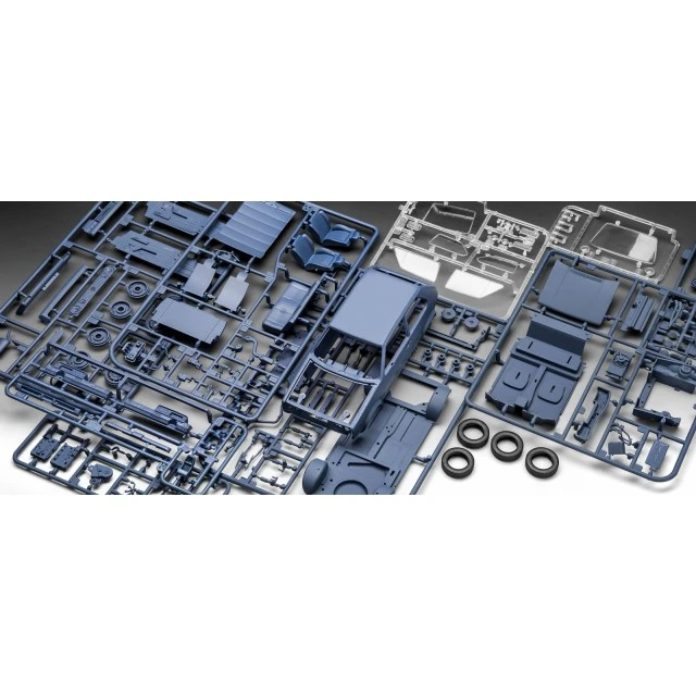 VW Golf GTI assembly model kit, 118 parts