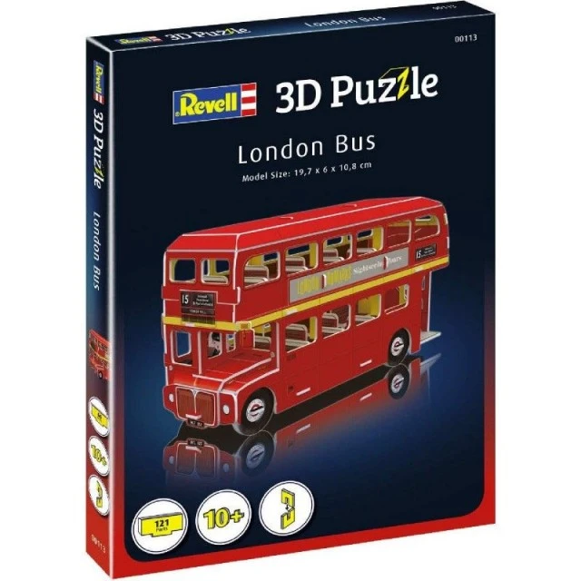 Мини 3D Пъзел – Лондонски автобус