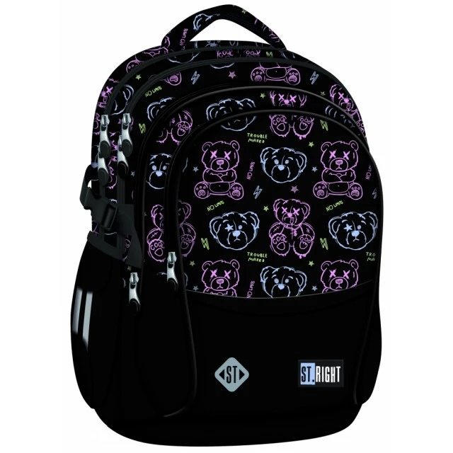 School backpack, St.Right, Bear, 43 x 32 x 21 cm