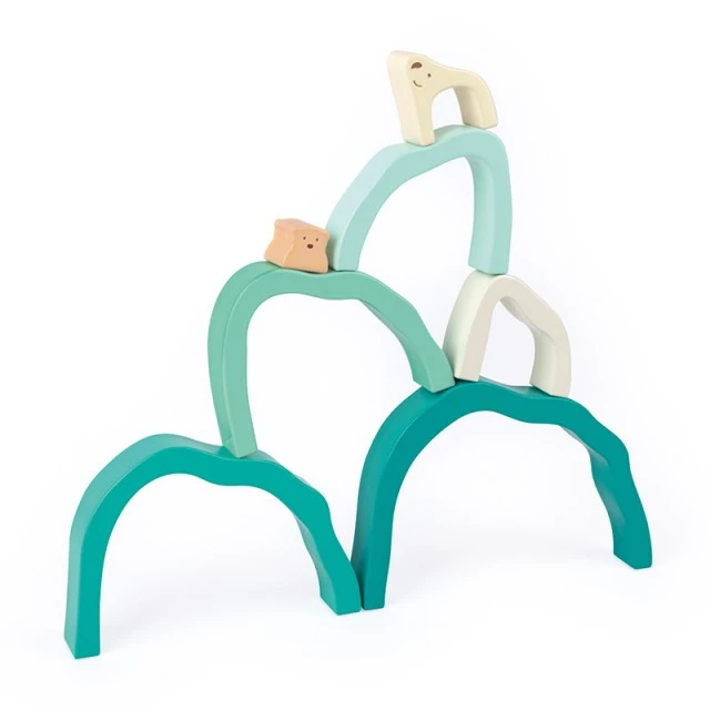 Sorting forms, Hape, Polar Bear, 7 pieces