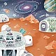 Творчески комплект, Hape, Направи си сам магнити, Живот на Марс, 17 части