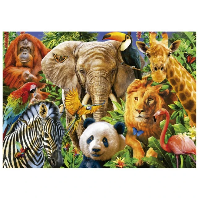 Puzzle, Educa, Wild animals, 500 pieces