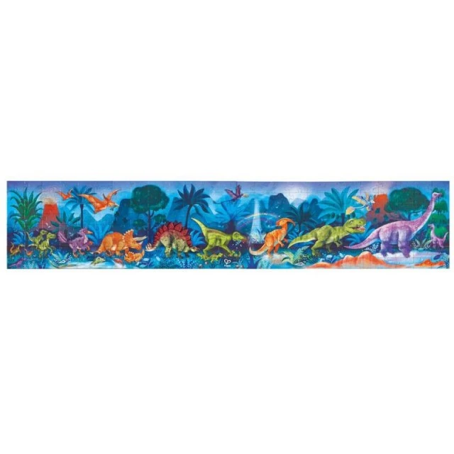 Puzzle Dinosaurs, Glow in the dark, 200 pieces