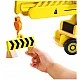 Детски дървен комплект, Hape, Подвижен кран, 5 части