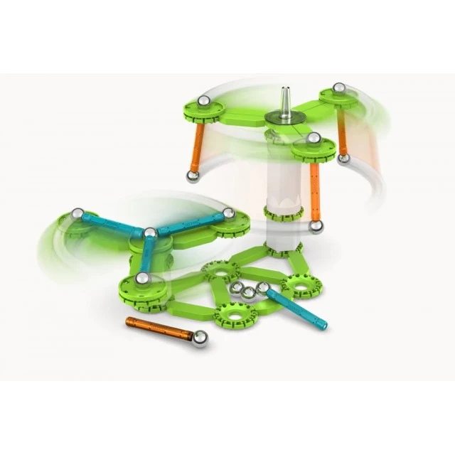 Mechanics 756 Magnetic Construction Set, Movement, 96 Pieces