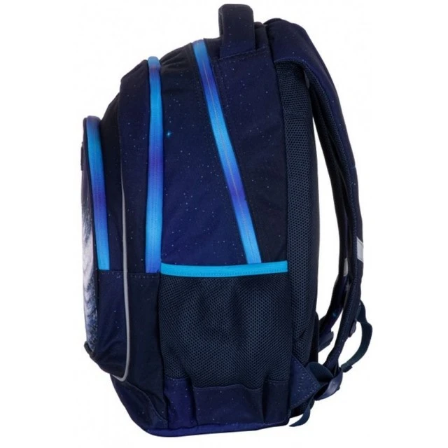 School backpack, Head, Galactic Unicorn, 39x28x15 cm