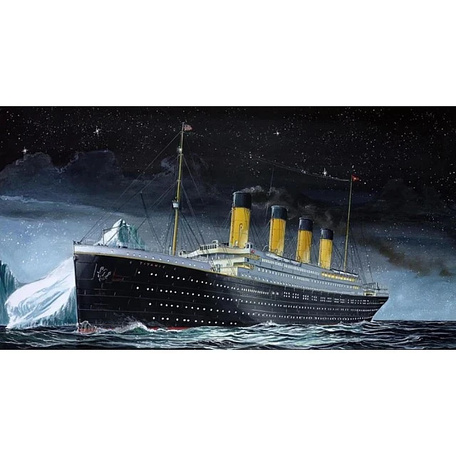 Assembly model, Revell, RMS Titanic starter kit, 40 pieces