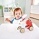 Wooden pull toy, Hape, Rabbit, 24 x 11 x 20 cm