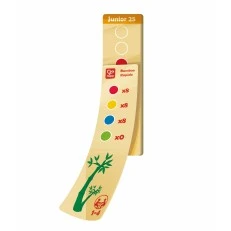 Wooden game, Hape, Bamboo Rapido, bamboo sticks and color combinations