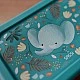 Silicone lunch box divider, Elephant