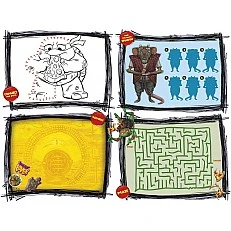 Комплект супер стикери Костенурките нинджа, 10 части