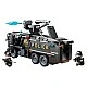 Constructor, Qman, Mine City, Police Truck with Water Cannon, 847 parts