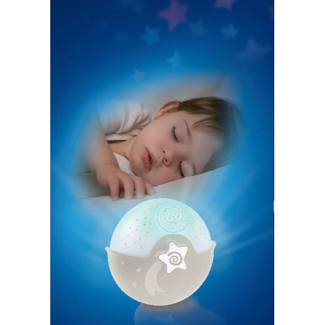 3-in-1 Soothing Light Projector, Infantino, Ecru