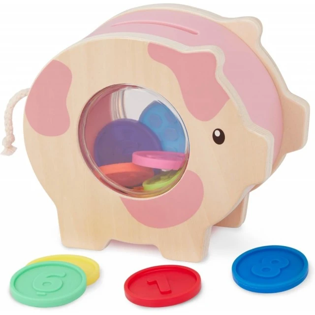 Piggy bank educational set, 11 parts