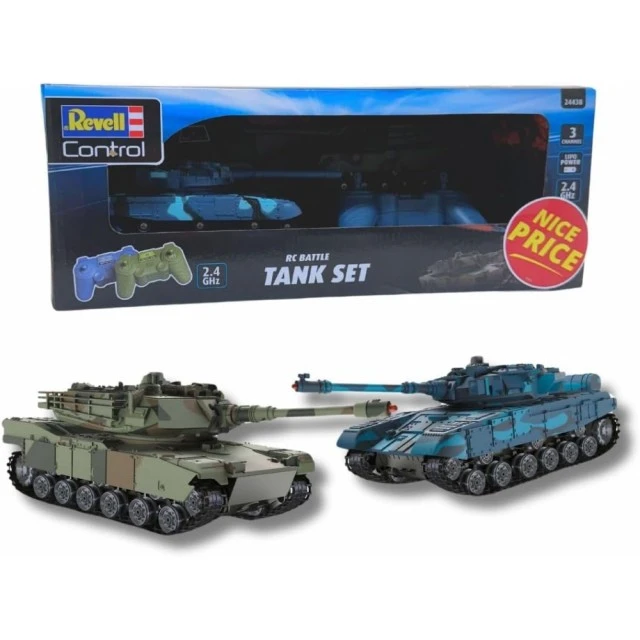 Tanks with radio control, Revell, 2 pcs.