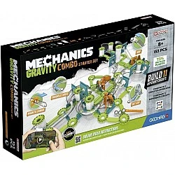 Magnetic construction set Mechanics 757, Gravity, 153 parts