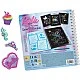 Творчески комплект, Lisciani, Barbie, Scratch Reveal, Скречбук Русалка