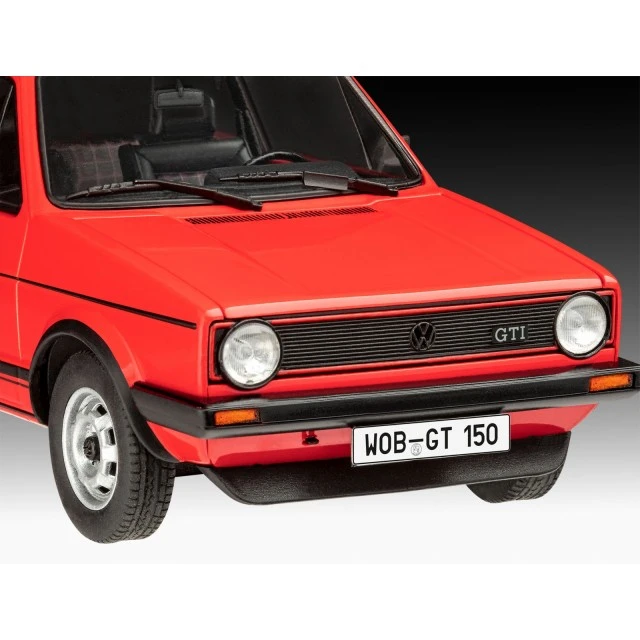 Assembly model, Revell, Gift set 50 years VW Golf 1 GTi, 121 parts