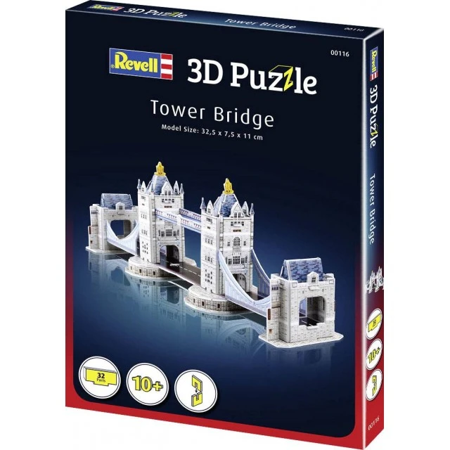 Mini puzzle Tower Bridge 3D, 32 pieces