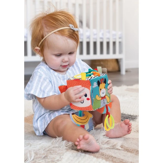 Baby Sensory Cube, Infantino, Animals