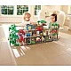 Railway set, Hape, Multi-storey city railway set, 58 pieces