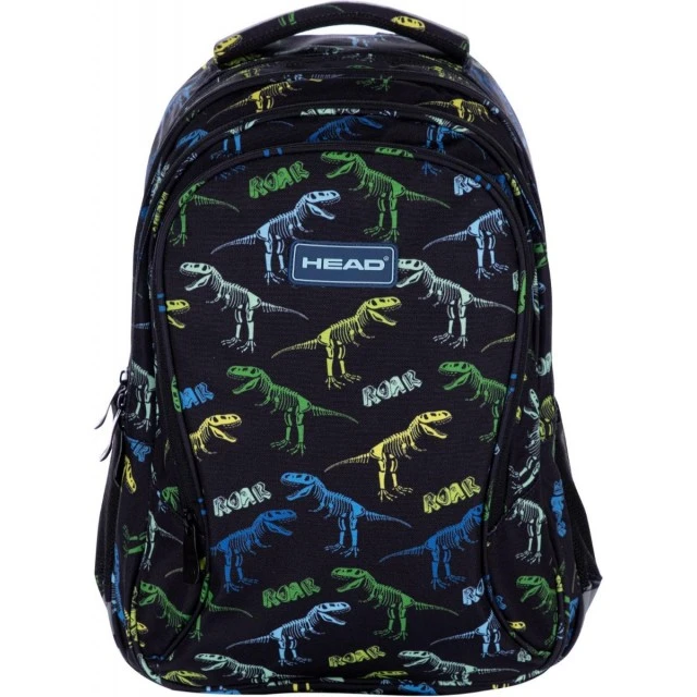 School backpack, Head, Age of Dinosaurs, 39x28x15 cm
