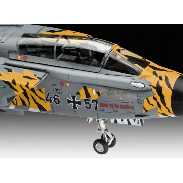 Assembled model German Tornado ECR fighter, Tigermeet 2018, 155 parts
