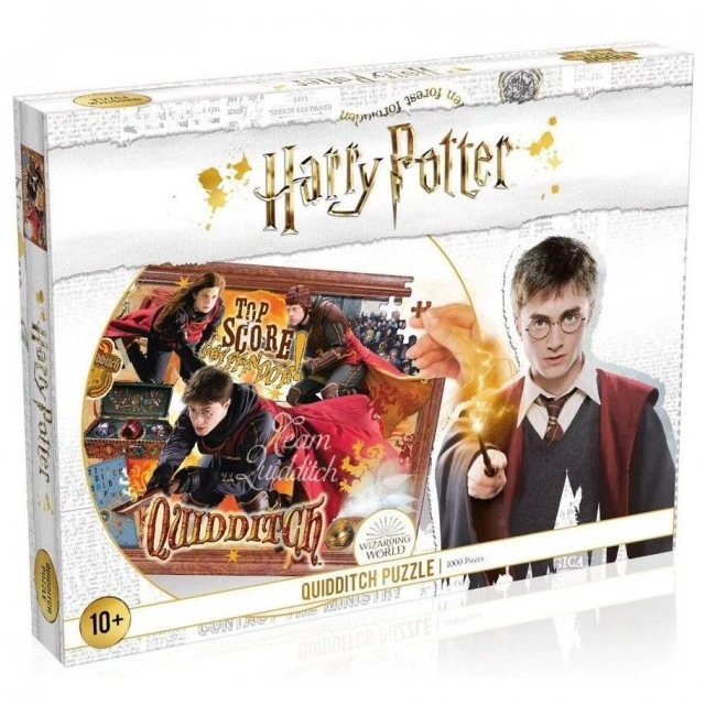 Puzzle, Waddingtons, Harry Potter, Quidditch, 1000 pieces