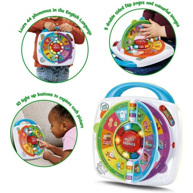 Интерактивна играчка, Vtech, Leap Frog, Моята първа фонетика, Завърти и научи