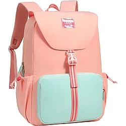 School backpack Miss Lemonade, Enjoy, 44x30x16cm, Coral