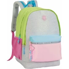 School backpack Miss Lemonade, Girl Squad, 44x32x18cm, Pink