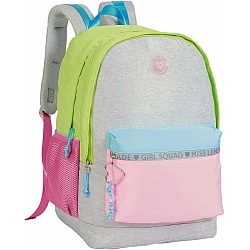 School backpack Miss Lemonade, Girl Squad, 44x32x18cm, Pink