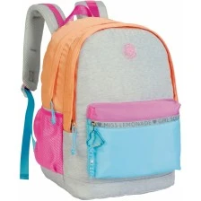 School backpack Miss Lemonade, Girl Squad, 44x32x18cm, Blue