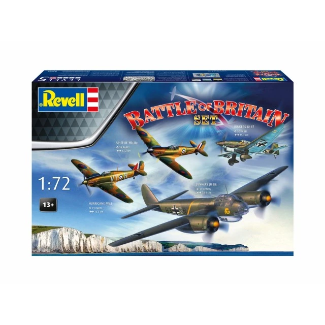 Assembly model kit, Revell, 85th Anniversary of the Battle of Britain, 232 pieces