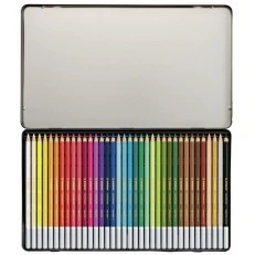 Set of colored pencils, Stabilo, CarbOthello ARTYplus, Metal box, 36 pieces