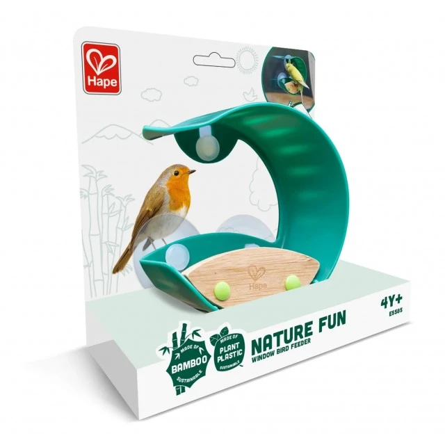 Образователна играчка, Hape, Прозоречна хранилка за птици