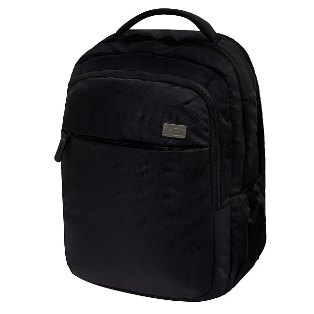 Business backpack, Astra, ABAG, Black, 43 x 30 x 15 cm