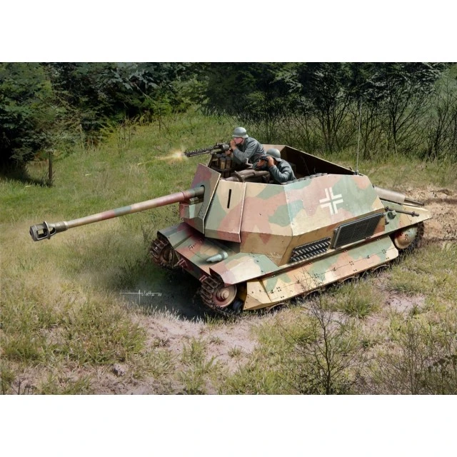 Сглобяем модел Танков разрушител Marder I - 7,5cm Pa.K. 40 (Sf.) Auf Geschutzwagen FCM 36 (f), 245 части