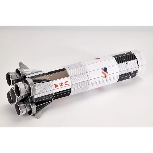 Apollo 11 Saturn V 3D puzzle, 136 pieces