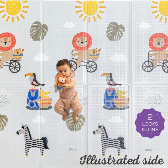 Rug for baby Double-sided, Savannah, 150 x 200 cm