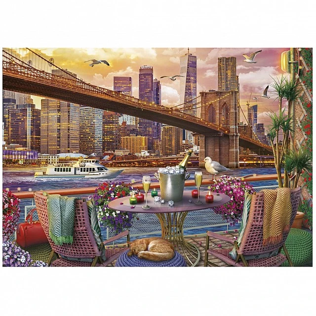 Puzzle, Educa, Romance in New York, 2000 pieces
