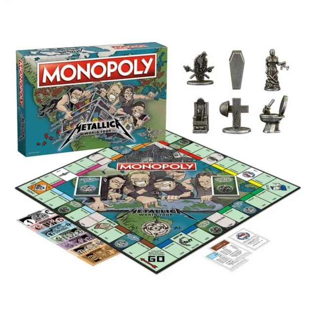 Board game Monopoly, Metallica