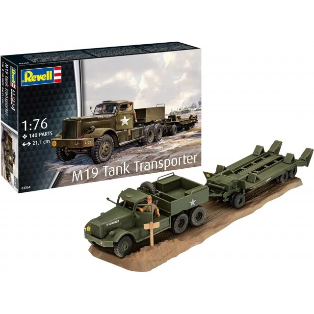 Assembly model, Revell, M19 Tank Transporter